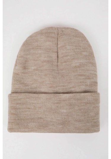 DeFacto Kadın Triko Basic Düz Kışlık Bere R7545AZ24WNBG247