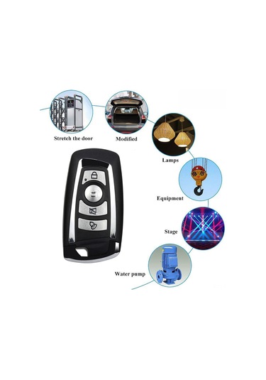 Geekyou Kb-080a 315mhz 4 Tuşlu Kopyalama Kumanda, Akıllı Kablosuz Kontrol, Alarm, Kapı, Rol Kapı Ve Elektrikli Araçlar İçin Uygulanır