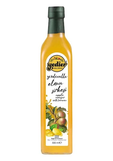 Yedier Zerdaçallı Elma Sirkesi 500 ML