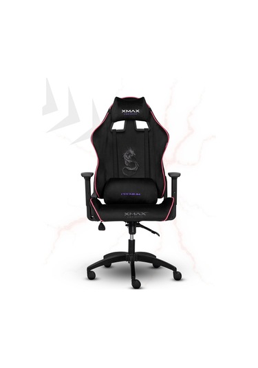 Rio Balerion Terletmez Kadife Kumaş Siyah Gaming Oyuncu Koltuğu - 11 Siyah