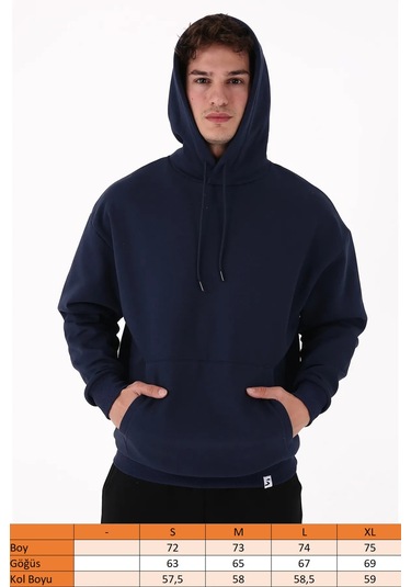 Scorp Origin Erkek Hoodie Sweatshirt Lacivert Standart Çok Renkli