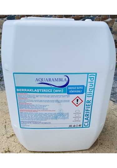 Havuz Berraklaştırıcı, Parlatıcı - Aquarambla Konsantre Havuz Kim