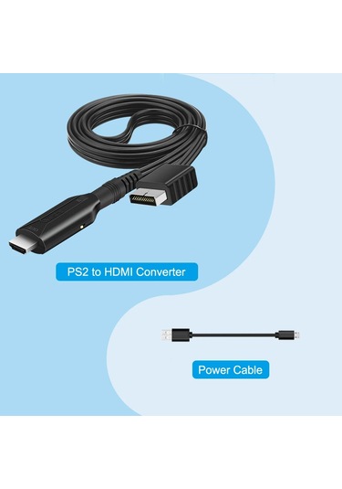 Sony Ps2 Hdmı Dönüştürücü Adaptörü - 1080p Desteği İle Modern Tv Bağlantısıdistribüt R Garantili