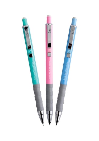 Serve Steps Mekanik Kurşun Kalem Pastel 0.7mm 36'lı Stand Çok Renkli