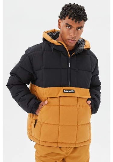 Timberland Progressive Utility Pullover Puffer Erkek 1/2 Fermuarlı Kapüşonlu Şişme Mont Taba-siyah Taba Timberland Progressive Utility Pullover Puffer Erkek 1/2 Fermuarlı Kapüşonlu Şişme Mont Taba-siyah Taba