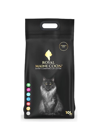 Royal Maine Coon Marsilya Sabunu Kokulu Perlit Kedi Kumu 10 L