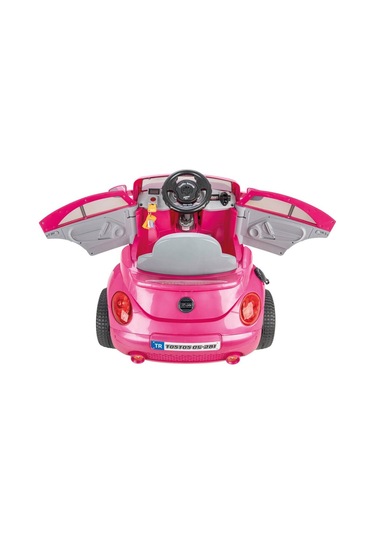 Pilsan Tostos Akülü Araba 12 Volt Metalik Pembe 05 281