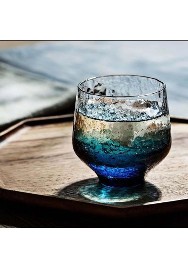 Homyl Kokteyl Nişanları Şarap Mavisi Için Eski Moda Mavi Mavi