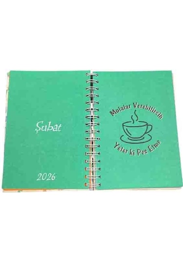 Lizy 2025 Eylül - 2026 Aralık Ciltli Akademik Ajanda Tasarım-7 Sarı