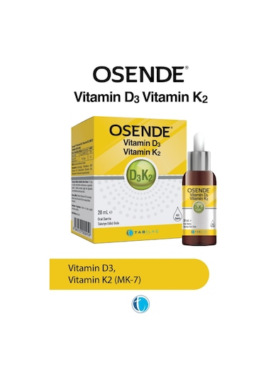Osende D3K2 Vitamin Damla 20 ML