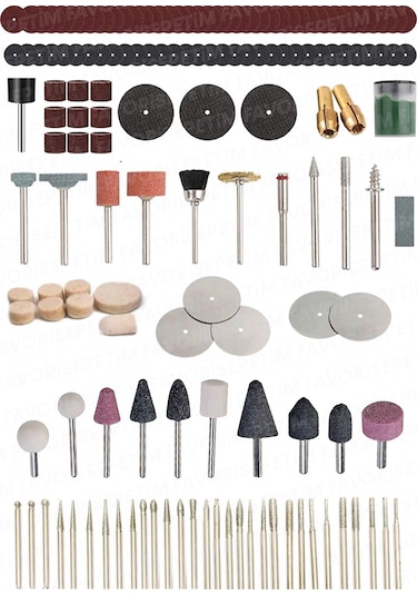 PROXTECH 146 Parça Gravür Cam Oyma Set Delme Parlatma Taşlama