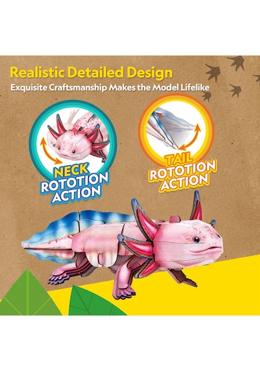 National Geographic - Axolotl 3d Puzzle Ds1185h