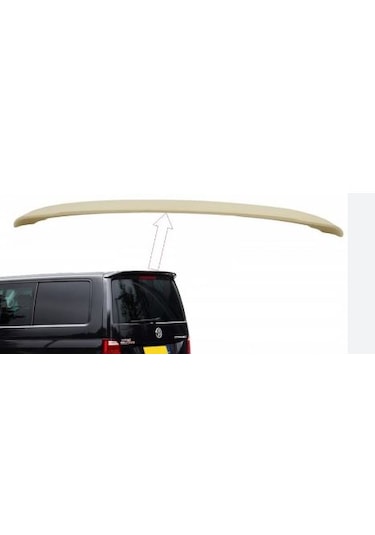 Vw Transporter 2003 2014 Spoiler Parlak Siyah Boyalı