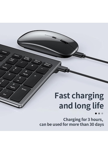 Coverzone Onezero ZR609 Bluetooth Kablosuz Klavye Mouse Set