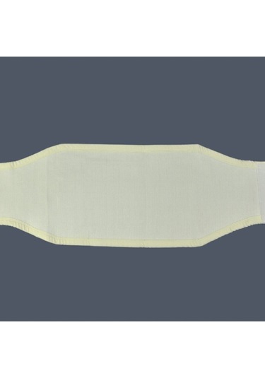 Saf Yün Ortopedik Bel Destekli Cırtlı Korse %100 Angora Haki Yeşil-130