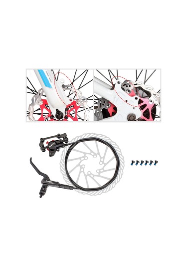 Suntek Bisiklet Hidrolik Disk Fren Kaliperleri Yağ Basıncı