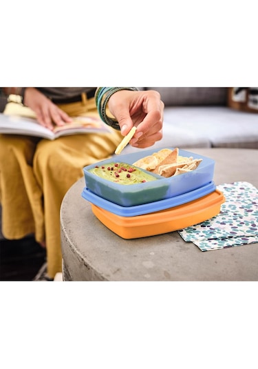 Tupperware 2'li Bento Bölmeli Beslenme Kutusu