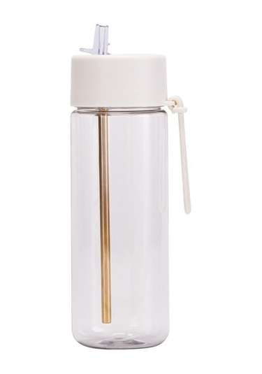 Pipetli 740ml Taşınabilir Su Şişesi, Tritan Şeffaf Su Şişesi, Açık Hava Etkinliklerine Uygun, Seyahat Fitness M5fd9s Diğer