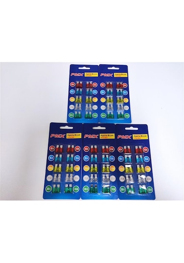 Pmx 5.Li Paket Yassı Bıçak Sigorta 10.Lu Ds10