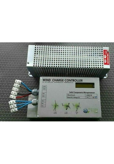 Ista Breeze 1000 Watt 24 V Rüzgar Türbini + Şarj Kontrol Cihazı