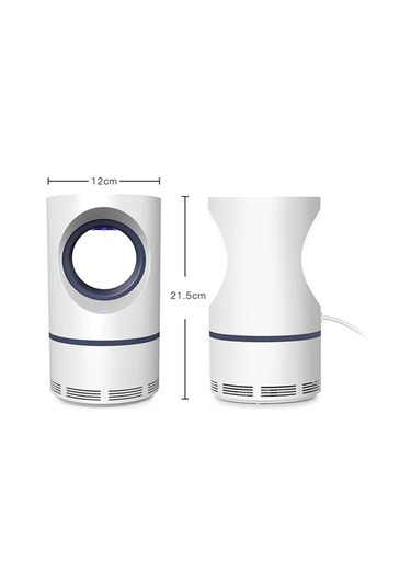 Yaozixa Usb Işık Katalitik Komar Öldürücü Lambası - 368nm Mor Dalga, Gürültüsüz Fan, Ev/ofis Kullanıma Uygun