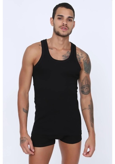 Saran Erkek Ribana Klasik Askılı Atlet 3004 - 3 Adet 001