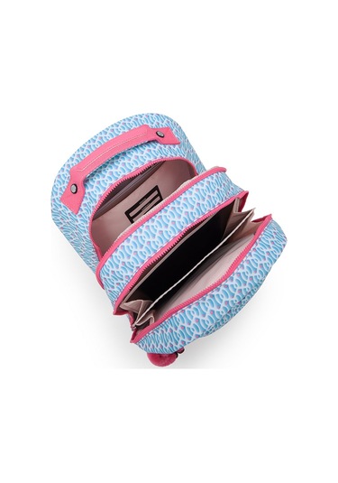 Kıplıng Class Room Büyük Boy Sırt Çantası Mavi Dreamy Geo C