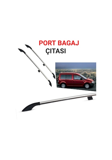 Caddy Kısa Şase Portbagaj Tavan Çitası Gri 2011 2012 2013 2014