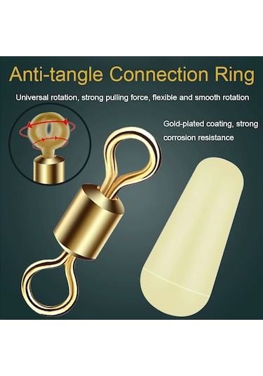 2 Adet Açık Hava Balıkçılık Anti-karışıklık Benekli Görünmez Misina Seti Ölçekli, Boyut: 7.2m 5.0 Sarı