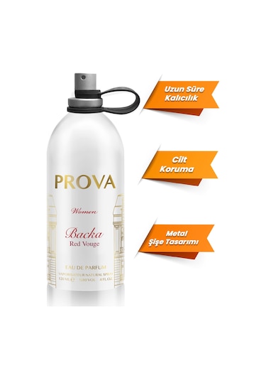 Prova Backa Red Vouge EDP Çiçeksi Kadın Parfüm 120 ML