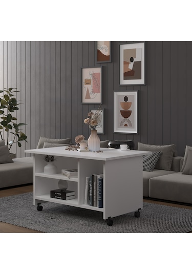 Asra Trend Orta Sehpa -os001 Beyaz