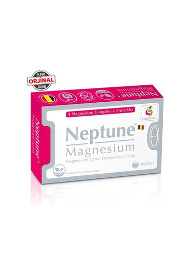 Neptune Magnesium 30 Vejeteryan Tablet