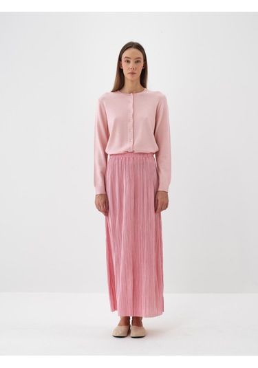 Pembe Formunu Koruyan Regular Fit Etek 270406 Pembe