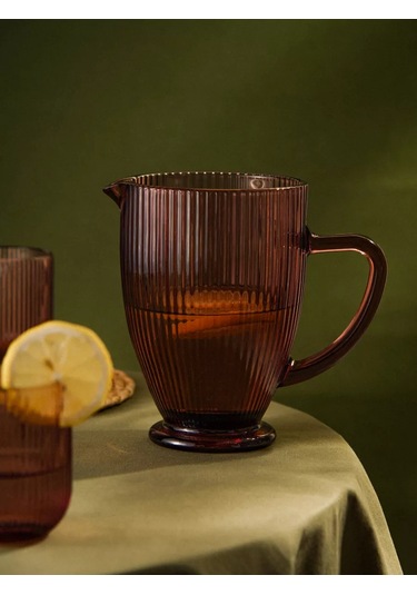 Sl Home 1,2 L "modern" Cam Su Sürahisi, Pembe 246346440