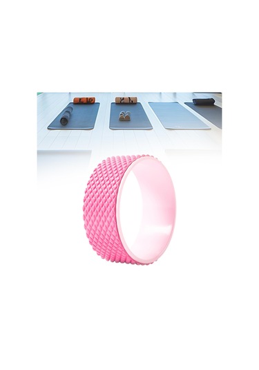 Suntek Yoga Roller Antislip Pilates Circle Yardımcı Pembe