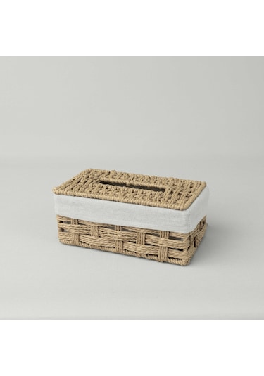 Linens Tidy Pecete Kutusu 25x14,5x10,7 Cm Naturel Naturel