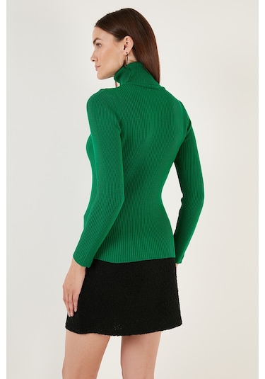 Lela Fitilli Regular Fit Balıkçı Yaka Soft Akrilik Bayan Kazak 4614102 Benetton