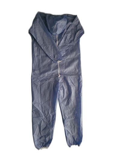 White Guard 10 Lu Pakette Mavi Tek Kullanımlık Tela Tulum-kullan At Tulum