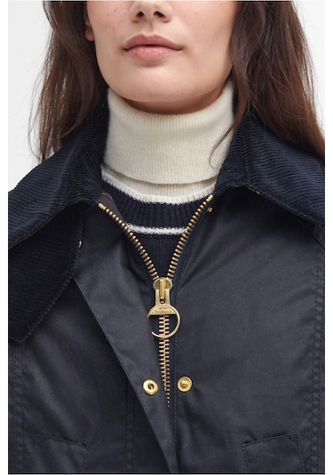 Barbour Modern Beadnell Yağlı Ceket Ny92 Navy Lacivert