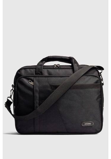 15.6" İnç Evrak Bilgisayar Notebook Laptop Çantası Se02 Siyah Siyah