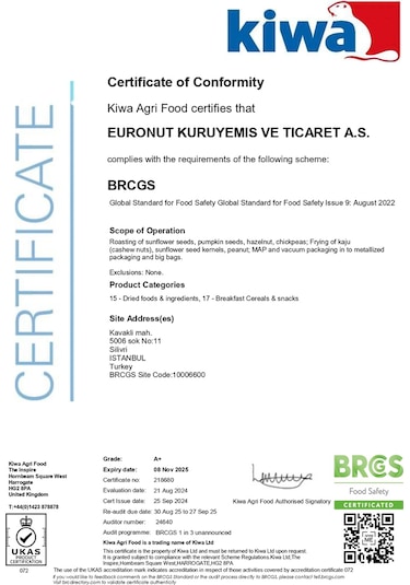 Paşa Kuruyemiş Karışık Kuruyemiş Tanışma Seti 14 x 500 G