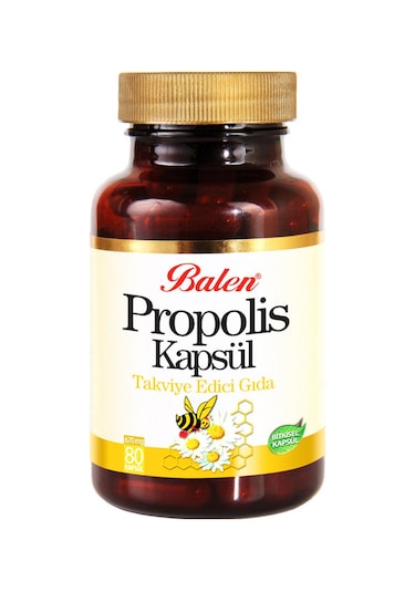 Balen Çörekotu Yağı Kapsül (Soğuk Pres)+Propolis Kapsül