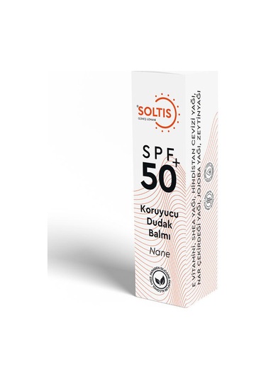 Soltis Yoğun Nemlendirici Ve Dolgunlaştırıcı Dudak Balmı Spf50+ 5 Ml - Nane
