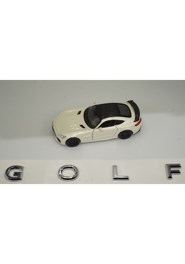 Volkswagen Golf Bagaj 3M 3D Yeni Nesil Krom Abs Yazı Logo Amblem