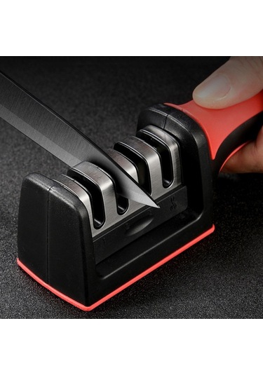 Buffer 4 Aşamaları Kaymaz Taban Hızlı Bıçak Makas Bileme Aracı