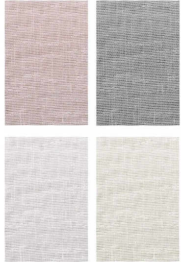 Beyaz Keten Tül Perde Yüksek Kalite Sık Pile 1'e 3 Pile-beyaz Beyaz