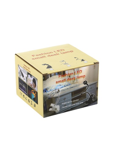 3w 360 Derece Döndürme Usb Metal Esnek Boyun Led Işık