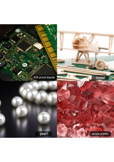 Yaozixia Taşınabilir Mini Elektrikli Matkaplar El Tipi Mikro Usb Matkap 3 Parça Uçlu Kendin Yap El Sanatları Aletleri