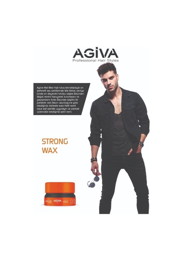 Agiva Wax 155 Ml 01 Strong Turuncu