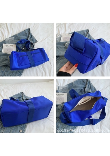 Sones Naylon Su Geçirmez Seyahat Çapraz Askılı Çanta Eğlence Spor Fitness Çantaları Siyah